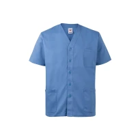 Blusa sanitaria de manga corta de trabajo Multibolsillos Velilla 535209