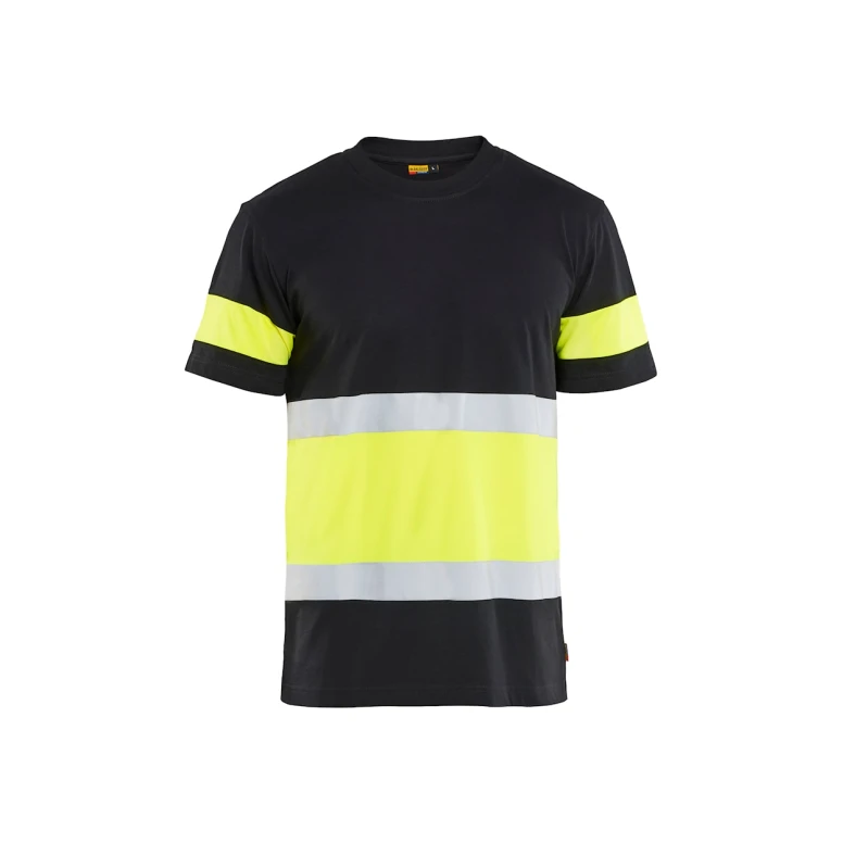 Camiseta de trabajo Alta Visibilidad Blaklader 100% Algodón Mangas cortas 338710308833L
