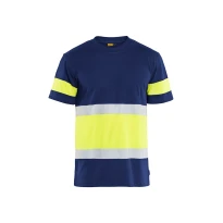 Camiseta de trabajo Alta Visibilidad Blaklader 100% Algodón Mangas cortas 338710308833L