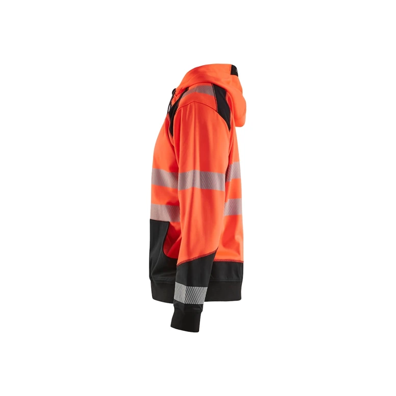 Sudadera de trabajo con capucha cremallera completa Blaklader Alta Visibilidad 354625283389L