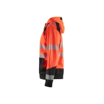 Sudadera de trabajo con capucha cremallera completa Blaklader Alta Visibilidad 354625283389L