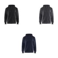 Sudadera de trabajo Blaklader cremallera completa con capucha 100% Algodón 336611588600L