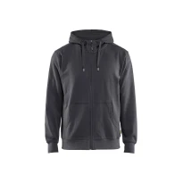 Sudadera de trabajo Blaklader cremallera completa con capucha 100% Algodón 336611588600L