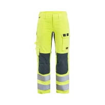 Pantalón de trabajo Alta Visibilidad Multibolsillos Stretch Blaklader Multinorma Ajustados Mujer 719115123389C42