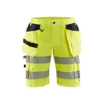 Bermuda de trabajo Alta Visibilidad Multibolsillos Stretch Blaklader Mujer 718618113300C42