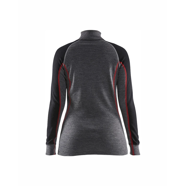 Camiseta térmica de manga larga con cremallera de trabajo Blaklader X Warm Mujer 729917369699L