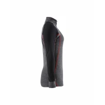 Camiseta térmica de manga larga con cremallera de trabajo Blaklader X Warm Mujer 729917369699L