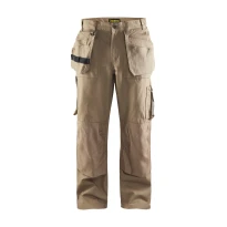 Pantalón de trabajo Multibolsillos Blaklader Artesano Antique 100% Algodón 153013102800C50