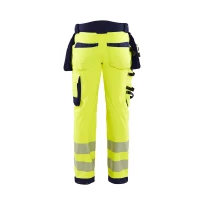 Pantalón de trabajo Alta Visibilidad Stretch Impermeable Multibolsillos Blaklader Softshell 182025133389C50
