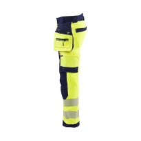 Pantalón de trabajo Alta Visibilidad Stretch Impermeable Multibolsillos Blaklader Softshell 182025133389C50