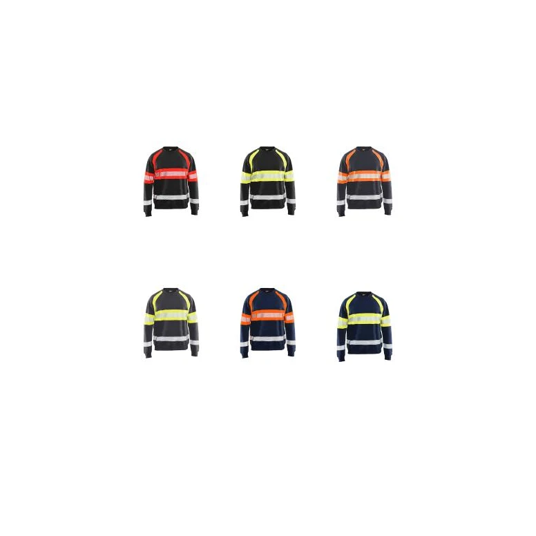Sudadera de trabajo Blaklader Alta Visibilidad 100% Algodón 335911588933L