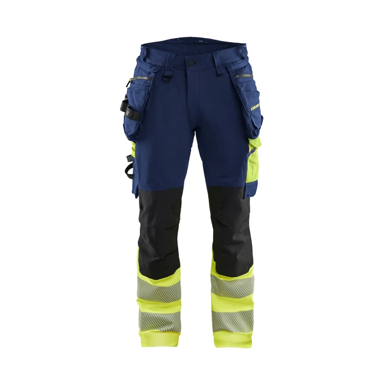 Pantalón de trabajo Alta Visibilidad Multibolsillos Stretch Blaklader High VIS stretch 4-VIE 112516488933C50