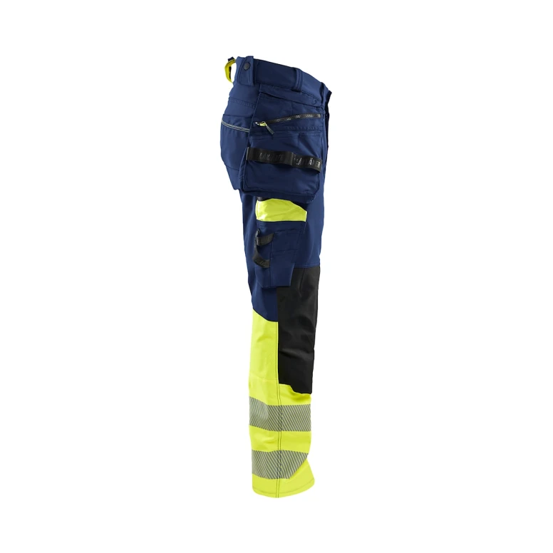 Pantalón de trabajo Alta Visibilidad Multibolsillos Stretch Blaklader High VIS stretch 4-VIE 112516488933C50