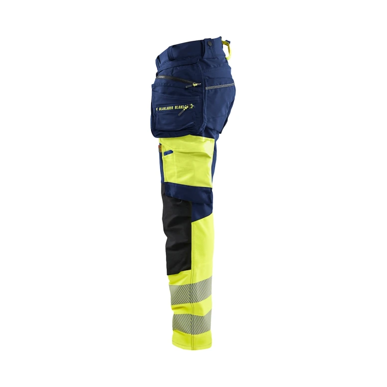 Pantalón de trabajo Alta Visibilidad Multibolsillos Stretch Blaklader High VIS stretch 4-VIE 112516488933C50
