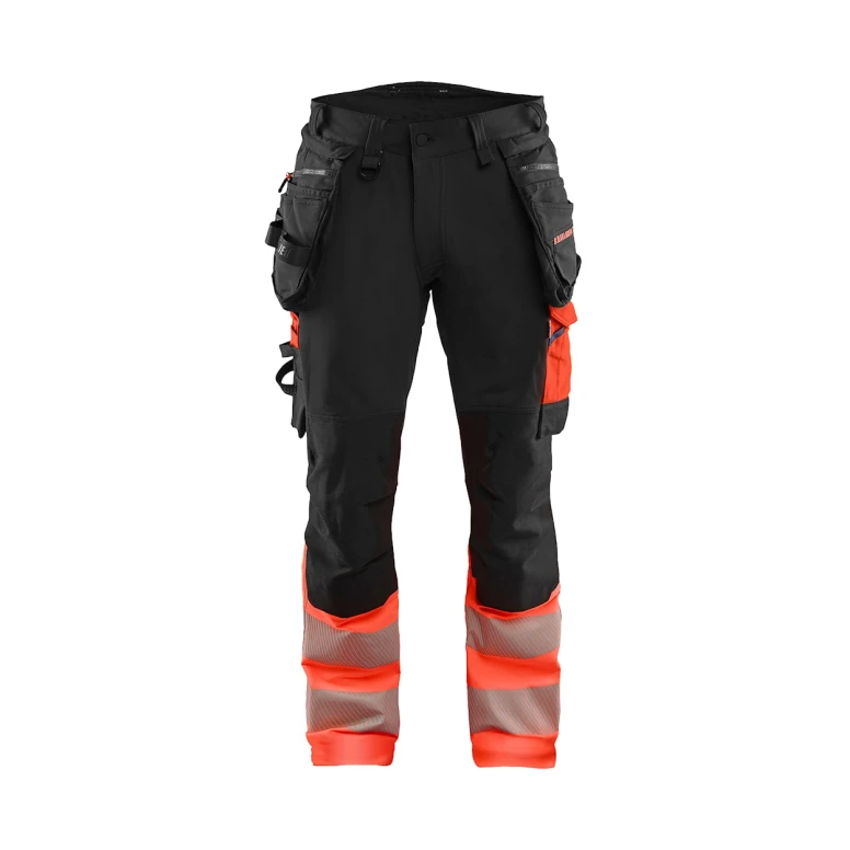 Pantalón de trabajo Alta Visibilidad Multibolsillos Stretch Blaklader High VIS stretch 4-VIE 112516488933C50