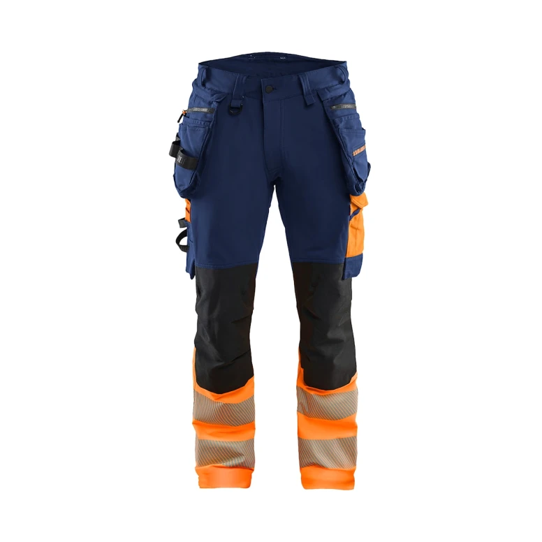 Pantalón de trabajo Alta Visibilidad Multibolsillos Stretch Blaklader High VIS stretch 4-VIE 112516488933C50