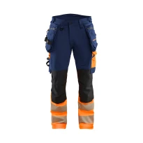 Pantalón de trabajo Alta Visibilidad Multibolsillos Stretch Blaklader High VIS stretch 4-VIE 112516488933C50