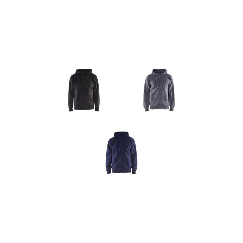Sudadera de trabajo Blaklader con capucha cremallera completa 336610488800L