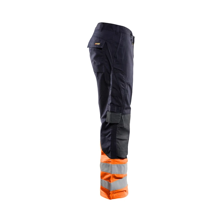 Pantalón de trabajo Multibolsillos ignífugo Blaklader Multinorma Ajustados 148815138953C50