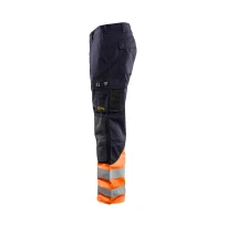 Pantalón de trabajo Multibolsillos ignífugo Blaklader Multinorma Ajustados 148815138953C50