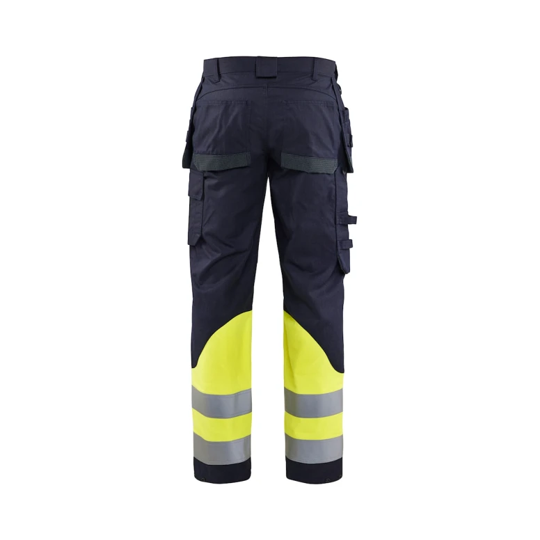 Pantalón de trabajo Multibolsillos ignífugo Blaklader Multinorma Ajustados 148915128933C50