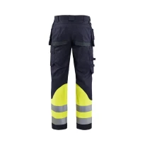 Pantalón de trabajo Multibolsillos ignífugo Blaklader Multinorma Ajustados 148915128933C50