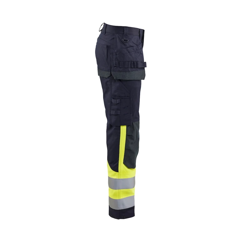 Pantalón de trabajo Multibolsillos ignífugo Blaklader Multinorma Ajustados 148915128933C50