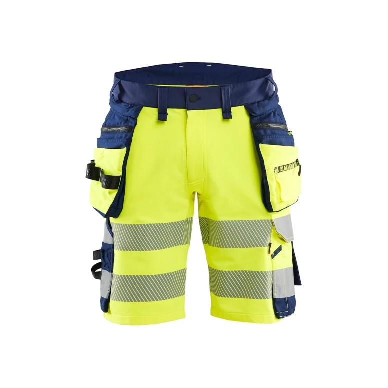 Bermuda de trabajo Alta Visibilidad Multibolsillos Stretch Blaklader High VIS stretch 4-VIE 112016483389C50