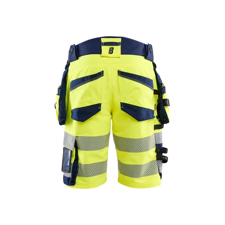Bermuda de trabajo Alta Visibilidad Multibolsillos Stretch Blaklader High VIS stretch 4-VIE 112016483389C50