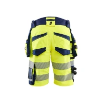 Bermuda de trabajo Alta Visibilidad Multibolsillos Stretch Blaklader High VIS stretch 4-VIE 112016483389C50