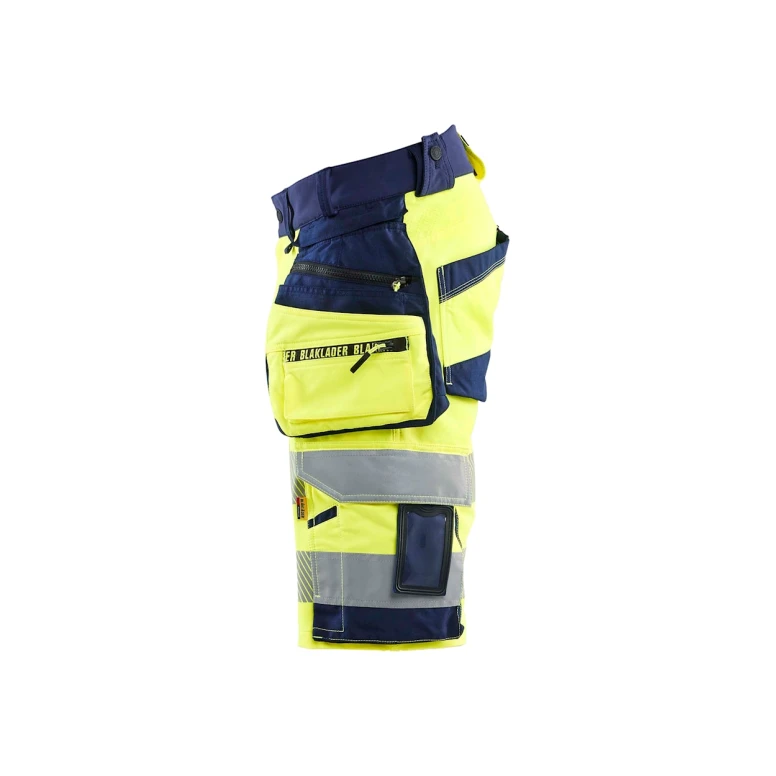 Bermuda de trabajo Alta Visibilidad Multibolsillos Stretch Blaklader High VIS stretch 4-VIE 112016483389C50