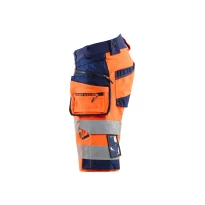 Bermuda de trabajo Alta Visibilidad Multibolsillos Stretch Blaklader High VIS stretch 4-VIE 112016483389C50
