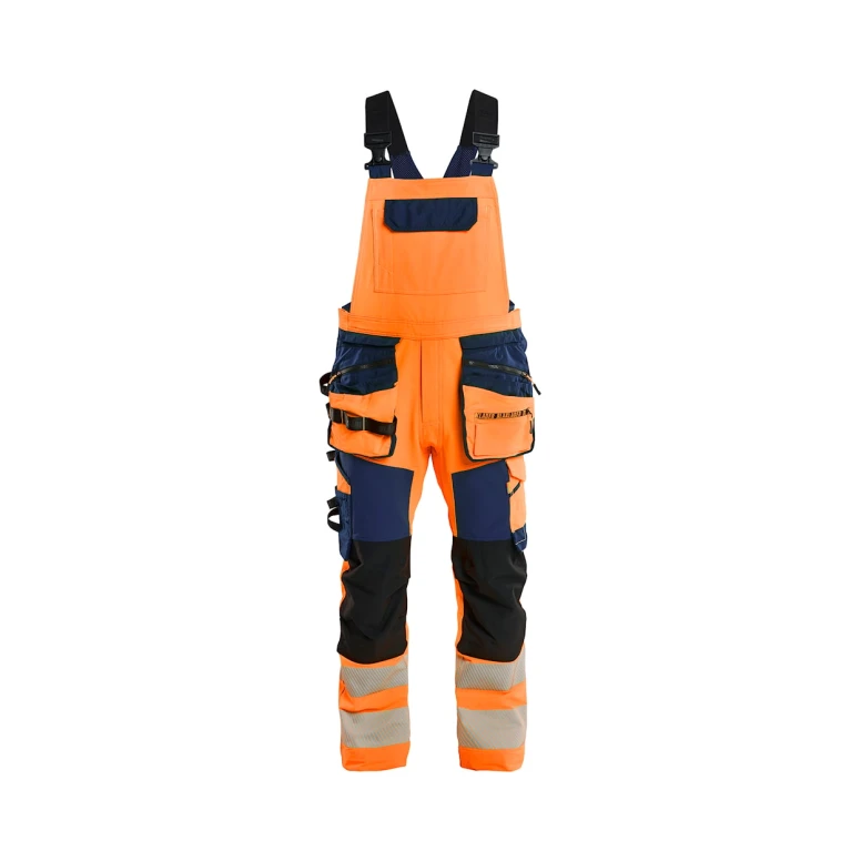 Peto de trabajo Multibolsillos Blaklader Alta Visibilidad strech 4-way 262616483389C50
