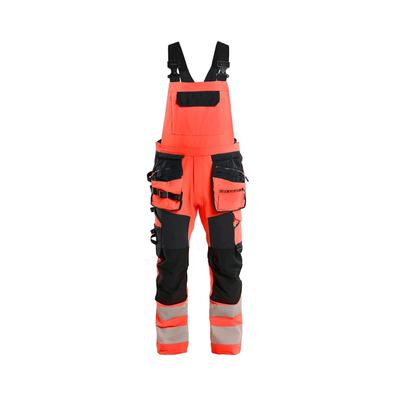 Peto de trabajo Multibolsillos Blaklader Alta Visibilidad strech 4-way 262616483389C50