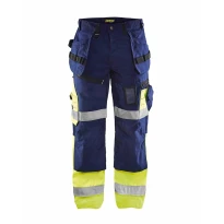 Pantalón de trabajo Alta Visibilidad Multibolsillos High Vis X1500 Blaklader 150818608933C50