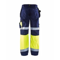 Pantalón de trabajo Alta Visibilidad Multibolsillos High Vis X1500 Blaklader 150818608933C50 2
