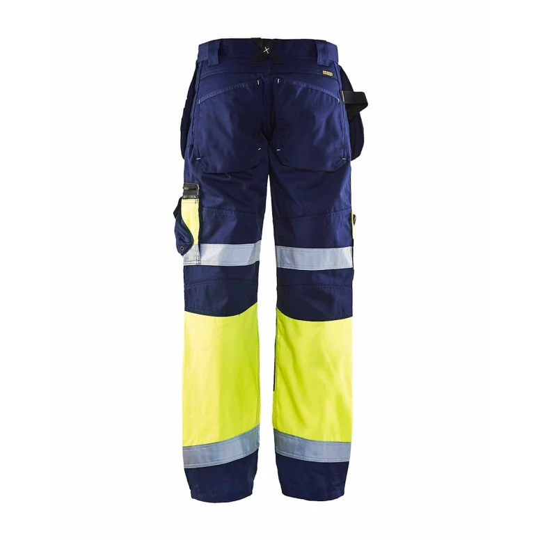 Pantalón de trabajo Alta Visibilidad Multibolsillos High Vis X1500 Blaklader 150818608933C50