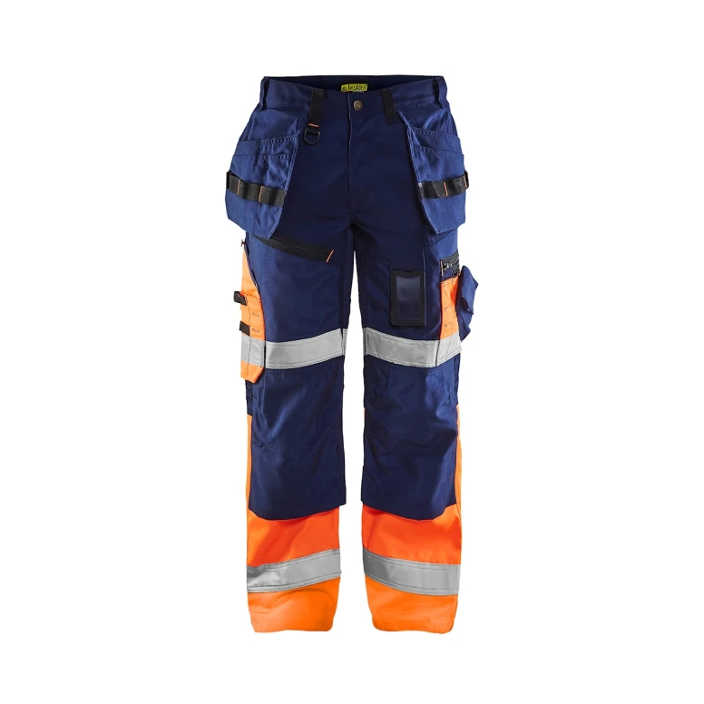 Pantalón de trabajo Alta Visibilidad Multibolsillos High Vis X1500 Blaklader 150818608933C50
