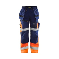 Pantalón de trabajo Alta Visibilidad Multibolsillos High Vis X1500 Blaklader 150818608933C50