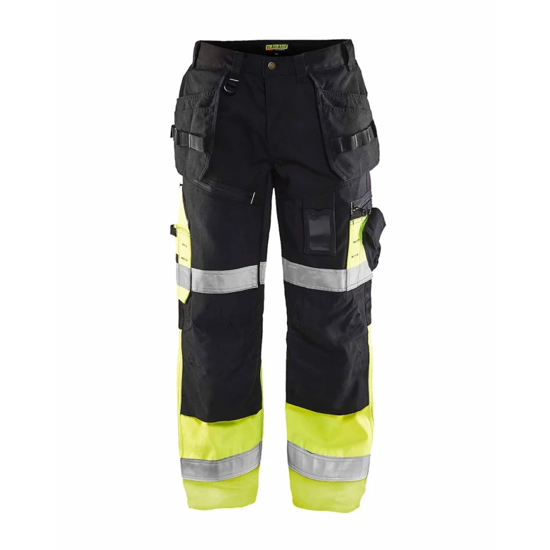 Pantalón de trabajo Alta Visibilidad Multibolsillos High Vis X1500 Blaklader 150818608933C50