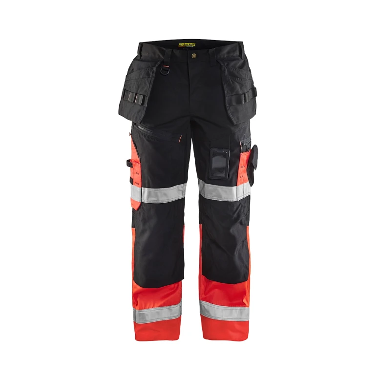 Pantalón de trabajo Alta Visibilidad Multibolsillos High Vis X1500 Blaklader 150818608933C50