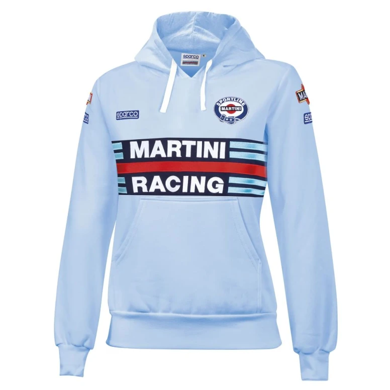 Sudadera con capucha de trabajo Sparco Hoodie Martini Racing Mujer 01397