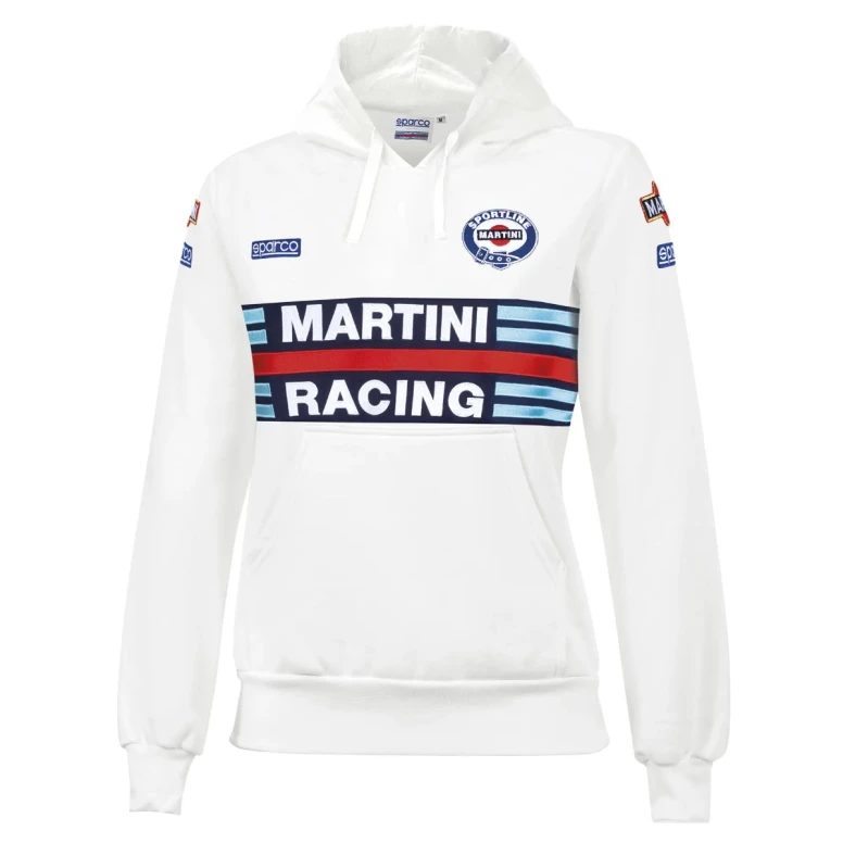 Sudadera con capucha de trabajo Sparco Hoodie Martini Racing Mujer 01397