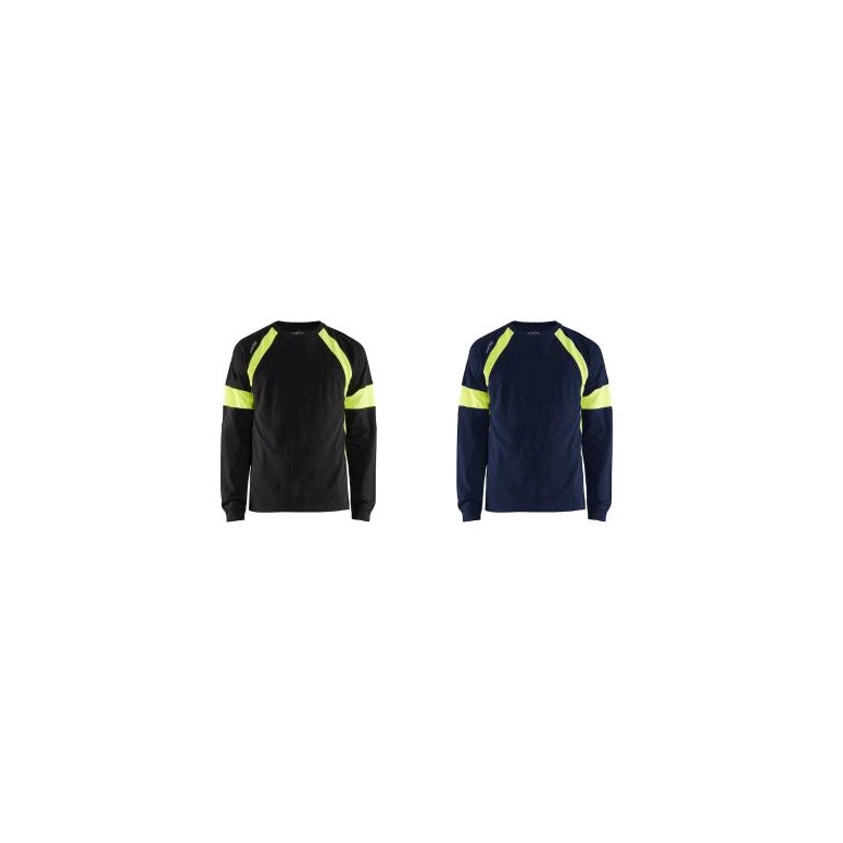 Camiseta de trabajo Mangas largas Blaklader 100% Algodón 352010308833L
