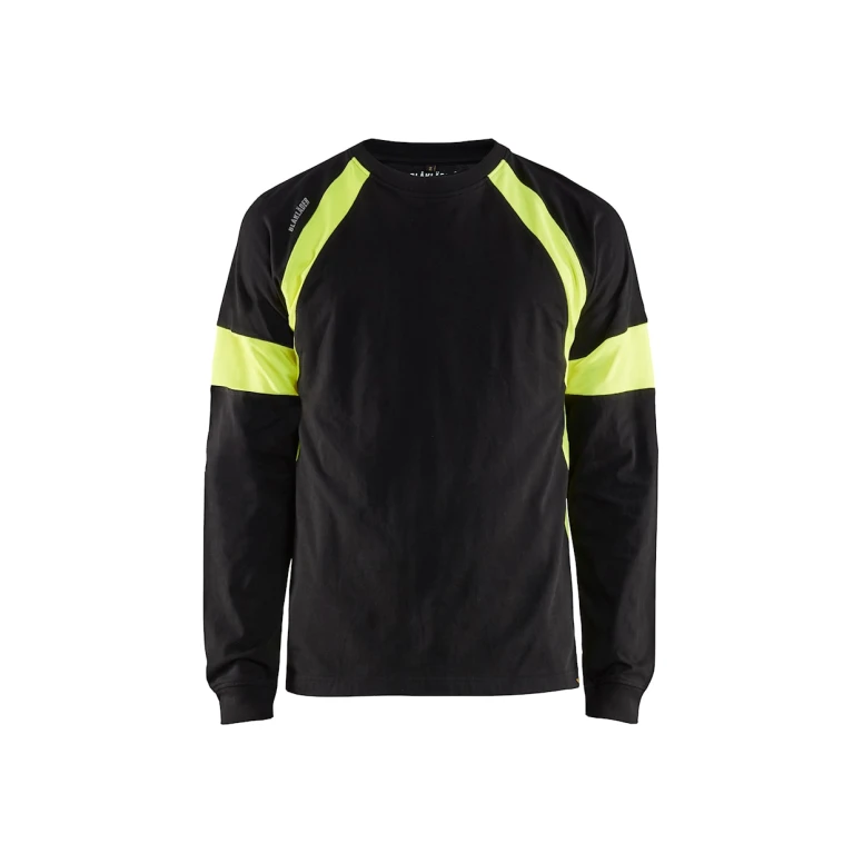 Camiseta de trabajo Mangas largas Blaklader 100% Algodón 352010308833L