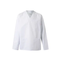 Blusa sanitaria de manga larga de trabajo Multibolsillos Velilla 588