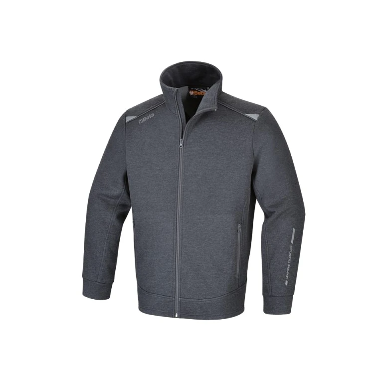 Sudadera de trabajo Beta Multibolsillos Cremallera larga en grafeno 7644GG