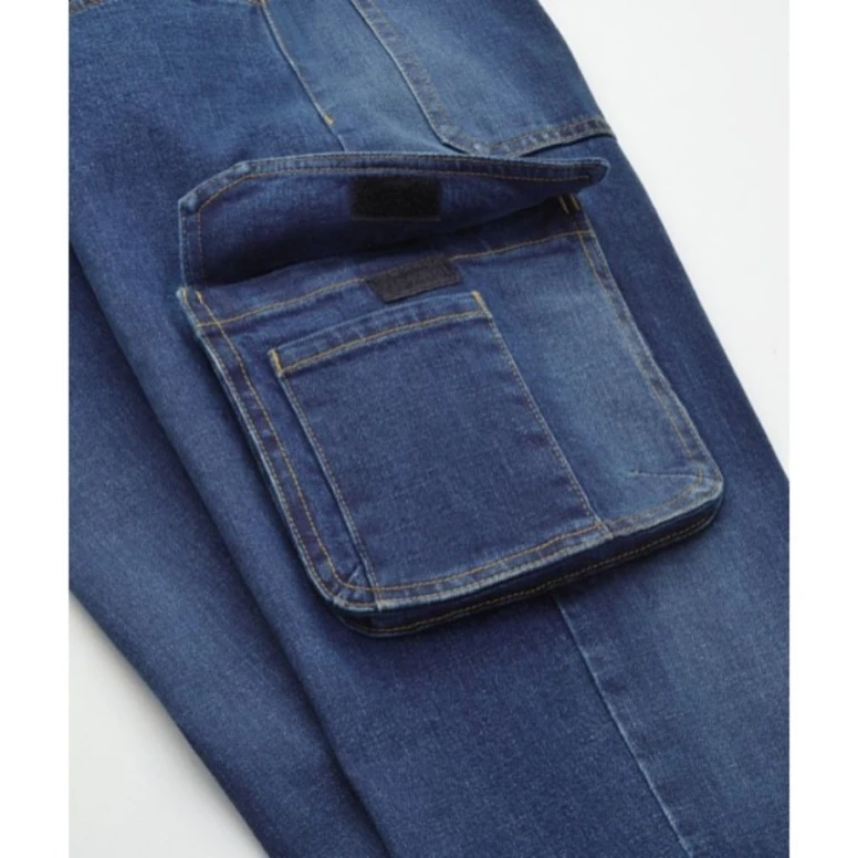 Bermudas vaqueros de trabajo Beta Denim Stretch 7529
