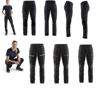Pantalón de trabajo Multibolsillos Blaklader Service Stretch Mujer 716618459998C50