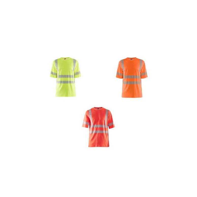 Camiseta de trabajo Alta Visibilidad Blaklader Mangas cortas 352225373300L